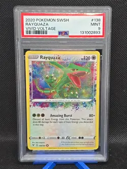 Rayquaza 138/185 Amazing Rare Vivid Voltage 2020 Pokemon Card - Image 1