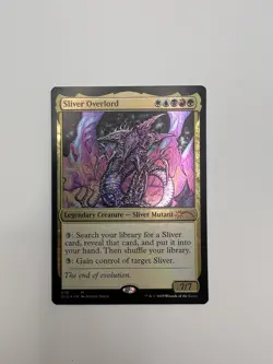 Sliver Overlord Foil Secret Lair Drop Series Card Near Mint Condition - Image 2