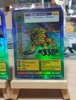 Lot Of 2 Digimon 1st Edition Holo Cards (Pack Fresh) 1999 (MEGA LEVEL) - Image 3