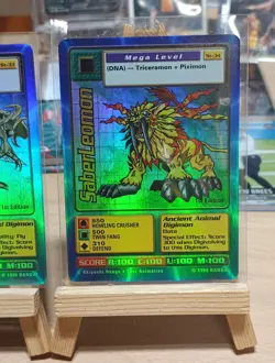 Lot Of 2 Digimon 1st Edition Holo Cards (Pack Fresh) 1999 (MEGA LEVEL) - Image 4