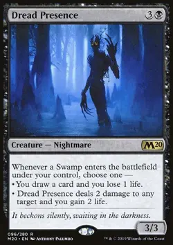 Dread Presence - Non-Foil - m20 - 96 | MTG Card - Image 3