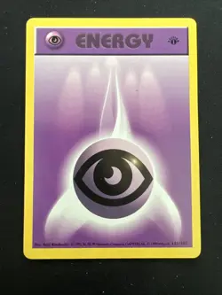 1999 Vintage Pokemon 1st Edition Base Set Shadowless Energy Cards Lot x3 - Image 2