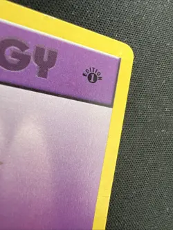 1999 Vintage Pokemon 1st Edition Base Set Shadowless Energy Cards Lot x3 - Image 3