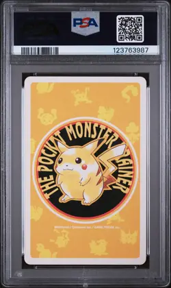 1998 POKEMON YELLOW VERSION PLAYING CARDS 8 OF SPADES #064 KADABRA PSA 10 - Image 2