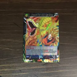 Dragon Fist SS3 Son Goku BT4-025 Rare Foil Dragon Ball Super Card Game | NM - Image 1