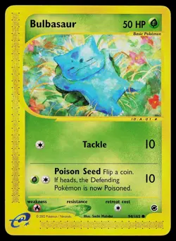 Pokemon Card - Bulbasaur Expedition 94/165 Common - Image 1