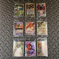 🔥🔥Pokemon Card Lot 9, Promos, Sealed, Full Art, Vmax, Star, Eevee,... - Image 1
