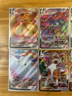 Pokemon TCG Lot of 7 V/Vmax Cards Near Mint/ Better Condition! - Image 2