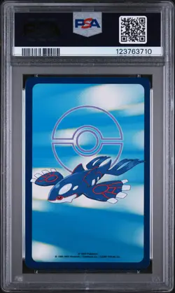 2003 POKEMON SAPPHIRE VERSION PLAYING CARDS 8 OF SPADES RHYHORN PSA 9 - Image 2