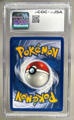 Matthew Sussman 2000 Pokemon Gym Challenge 1st Meowth VA on Card Auto CGC AUTH - Image 2