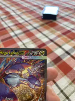 Mega Latias EX Holo Card 181/132 ME01 Mega Evolution Series - Image 3