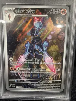 Ceruledge IR 197/191 Surging Sparks Pokemon Card PSA 9 Mint Illustration Rare SS - Image 2