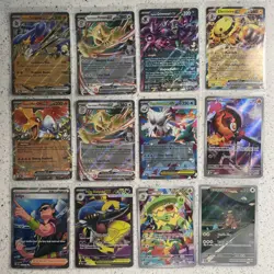Pokemon TCG EX And Full Art Card Lot 12 Cards! - Image 1