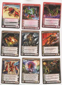 Lot of 4 Chaotic starter decks(192 cards). 4 tribes. Deck #38 - Image 2