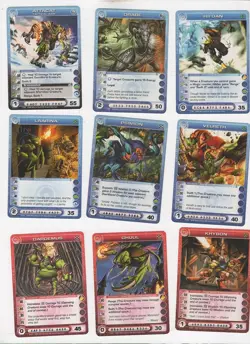 Lot of 4 Chaotic starter decks(192 cards). 4 tribes. Deck #40 - Image 1