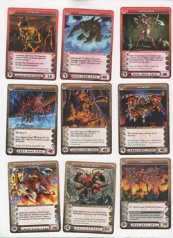 Lot of 4 Chaotic starter decks(192 cards). 4 tribes. Deck #40 - Image 2
