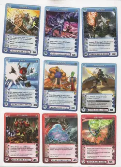 Lot of 4 Chaotic starter decks(192 cards). 4 tribes. Deck #39 - Image 1