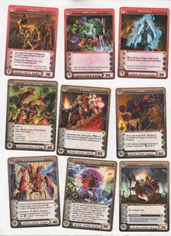 Lot of 4 Chaotic starter decks(192 cards). 4 tribes. Deck #39 - Image 2