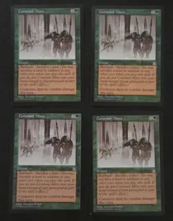 MTG Constant Mists x 4 - Stronghold - Uncommons - Vintage Magic The Gathering LP - Image 1