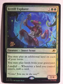 MTG Icetill Explorer 343 Edge of Eternities Foil Promo Borderless priced to sell - Image 1