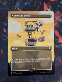 Command Tower (Borderless) 360 Universes Beyond: Fallout NM - Image 1