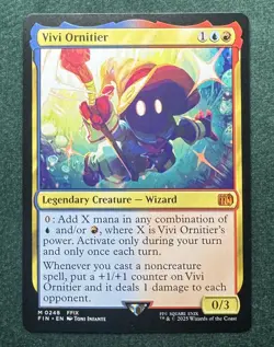 MTG Final Fantasy FIN Vivi Ornitier M 0248 Non-Foil NM Pack Fresh - Image 2