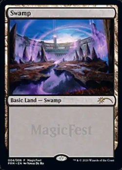 [1x] Swamp - MagicFest 2020 Near Mint, English Magic Fest Promos MTG Magic - Image 1