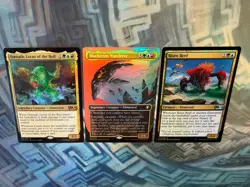 Foil Elementals- Maelstrom Wanderer Borderless Omnath Locus o/t Roil Risen Reef - Image 3