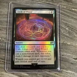 Circle of Power #92 (Foil) (NM) Final Fantasy FIN Magic MTG 0092 - Image 1