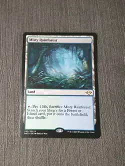 Misty Rainforest - Modern Horizons 2 (MH2) #250 NM Non-Foil Magic the Gathering - Image 1