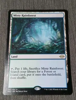 Misty Rainforest - Modern Horizons 2 (MH2) #250 NM Non-Foil Magic the Gathering - Image 2