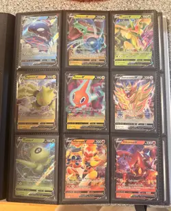 (9) Pokemon V Card Lot Near Mint Infernape Rayquaza & More (SEE PIC) - Image 1