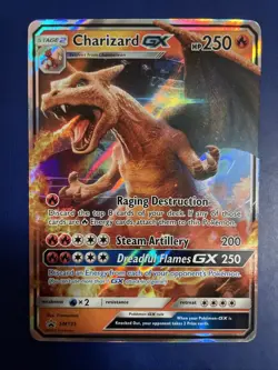 2019 Pokemon Sun & Moon Promo Charizard GX SM195 Holo Rare NM/MINT - Image 1