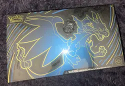 Pokemon Phantasmal Flames Mega Charizard EX UPC Ultra Premium TORN WRAP New - Image 1