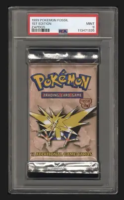 1999 Pokemon Fossil Pack PSA 9 - Chaser Packs (1/10) READ! - Image 1