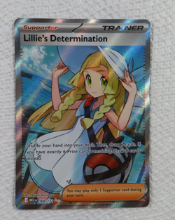 Pokemon Lillie's Determination Ultra Rare (MEG 169/132) English Mint Fresh Pull - Image 1