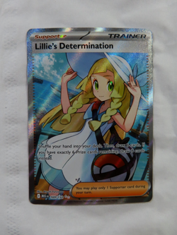 Pokemon Lillie's Determination Ultra Rare (MEG 169/132) English Mint Fresh Pull - Image 2