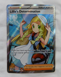 Pokemon Lillie's Determination Ultra Rare (MEG 169/132) English Mint Fresh Pull - Image 3