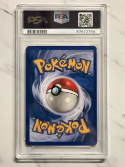 SHADOWLESS PSA 7 Growlithe From 1999 Pokemon Original Base Set - 28/102 - Image 2