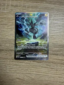 Pokemon TCG Zekrom EX SIR 166/086 Black Bolt English- NM PACK FRESH - Image 1