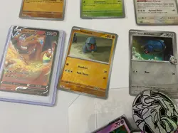 Pokemon Card Lot OFFICIAL TCG Cards + Charizard V 019/198 Foil Mega Latias Ex - Image 2