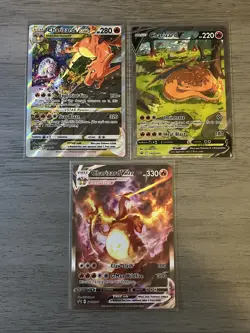 Pokemon TCG Charizard UPC Promo Set SWSH260 SWSH261 SWSH262 VMAX VSTAR V A - Image 1