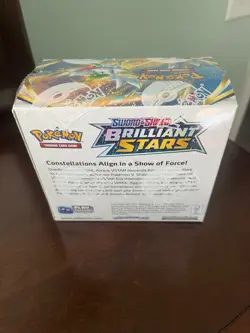Pokemon TCG Sword & Shield Brilliant Stars Booster Box New Factory Sealed - Image 3