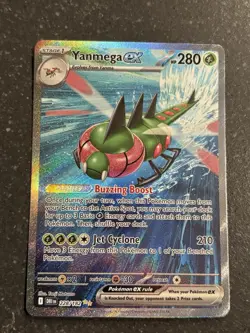 Pokemon Yanmega EX 228/182 Destined Rivals Special Illustration Rare NM - Image 1