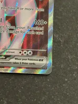 Pokemon Team Rocket’s Mewtwo EX 213/182 Destined Rivals Full Art Ultra Rare NM - Image 5