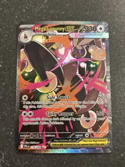 Pokemon Mega Lopunny EX 124/94 Phantasmal Flames Special Illustration Rare NM - Image 1