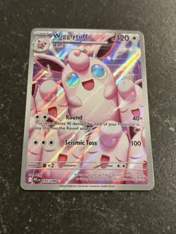 Pokemon Wigglytuff 105/94 Phantasmal Flames Illustration Rare NM - Image 1