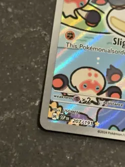 Pokemon Clobbopus 207/191 Surging Sparks Illustration Rare NM - Image 4