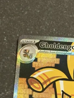 Pokemon Gholdengo EX 252/182 Paradox Rift Special Illustration Rare NM - Image 2