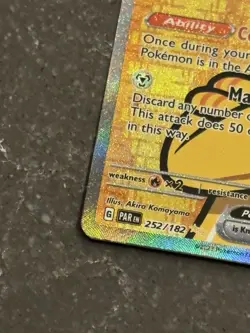 Pokemon Gholdengo EX 252/182 Paradox Rift Special Illustration Rare NM - Image 4